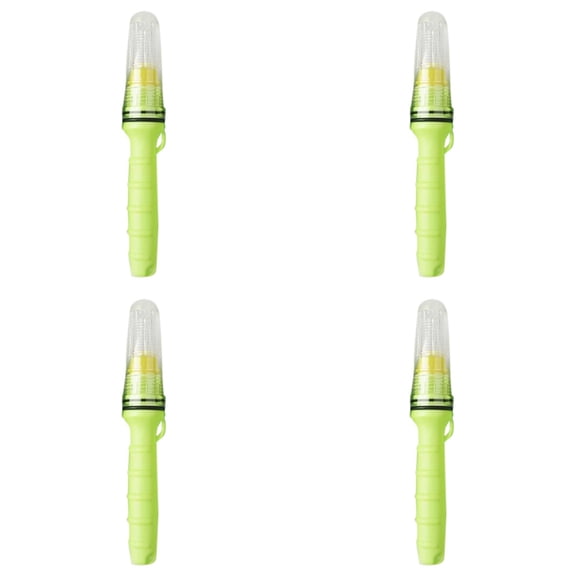 4pcs Marine Safety Flares - Waterproof LED Boat Flares for Emergency Signals, Fishing Buoys & Night Fishing - SOS Distress Light for Boaters & Anglers