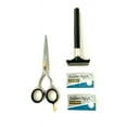 thumbnail image 1 of 4pcs Men’s Old Fashion Safety Razor PLUS Professional Scissors Shaving Grooming Men’s Holiday Excellent Gift Set Kit, 1 of 2