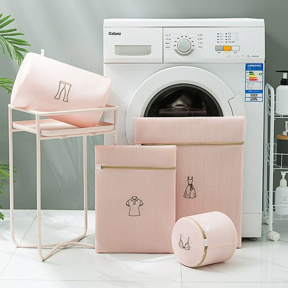 4pcs Mesh Laundry Bags Delicate Laundry Bags Mesh Wash Bags for Washing Machine