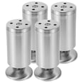 thumbnail image 1 of 4pcs Metal Furniture Legs Adjustable Furniture Feet Heavy Duty Furniture Legs Couch Sofa Legs, 1 of 3