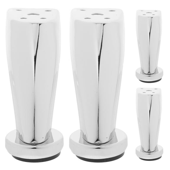 FONDOTIN furniture feet Sofa Feet Chrome-plated Iron Versatile Application Home Use 4pcs