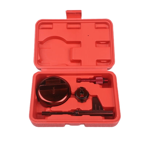 4pcs Metal Transmission Oil Filling Adapter Tool Set for Mercedes for BENZ 725.0 9-Speed Automatic Gearbox, for C/E/S-Class, GLA, GLC, GLE, GLS Models, All-Metal Construction, Red