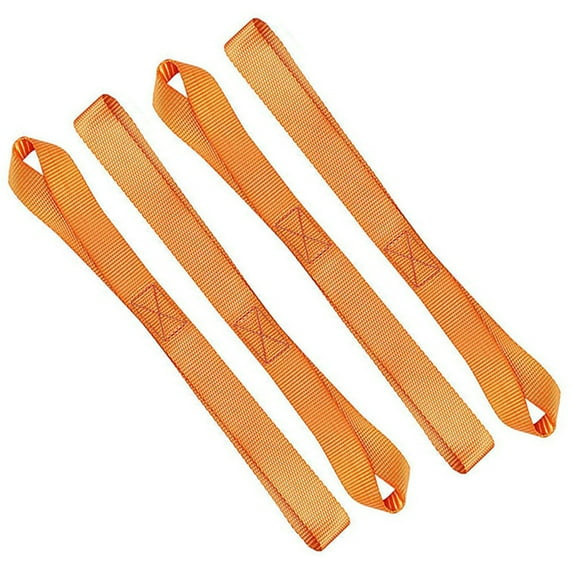 4pcs Mutipurpose Tie Down Luggage Straps for Securing Motorcycles Garden Equipment 12inch Soft Loop Tie Down Straps