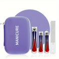 4pcs Nail Clipper Kit, Nail Clipper Set, Professional Manicure Tool Kit