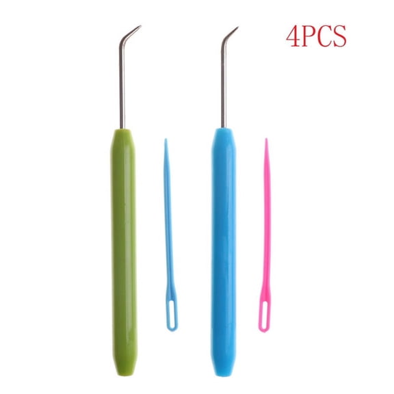 4pcs Needle and Hook Crochet Hook Set For Knifty Knitter & Knitting Loom Hook