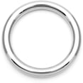 thumbnail image 1 of 4pcs O Ring Strong Metal Welded O-Ring Circle Loop Buckle for Purse Bag Collar Leather Craft SCOG (1 1/2 Inch, Silver), 1 of 5