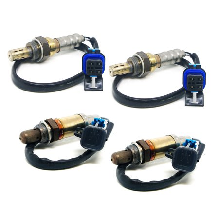 4pcs O2 Oxygen Sensor UP Downstream for 2007 Chevrolet Avalanche Tahoe GMC Yukon