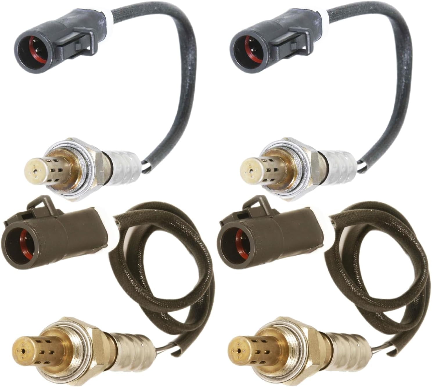 4pcs O2 Sensors Replacement for Ford Compatible with F-150 1999-2003 4 ...
