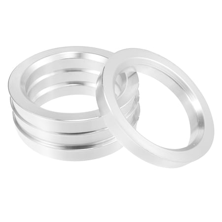 4pcs OD 70.1mm to ID 54.1mm Aluminum Alloy Vehicle Hub Centric Rings Wheel Bore Center Spacer