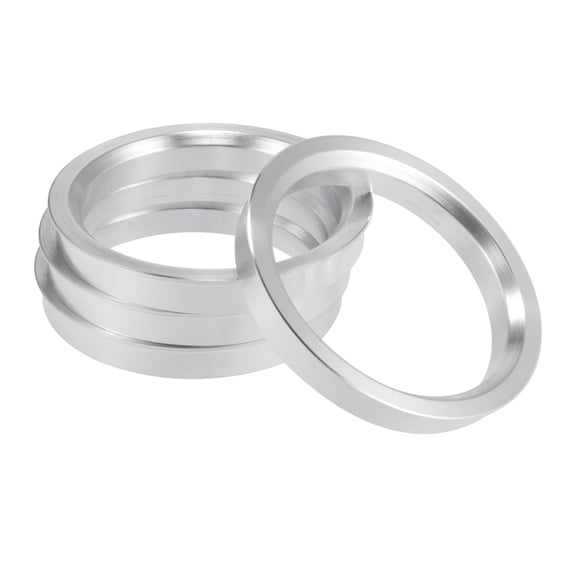 Unique Bargains 4pcs OD 71.5mm to ID 60.1mm Aluminium Alloy Car Hub Centric Rings Wheel Bore Center Spacer