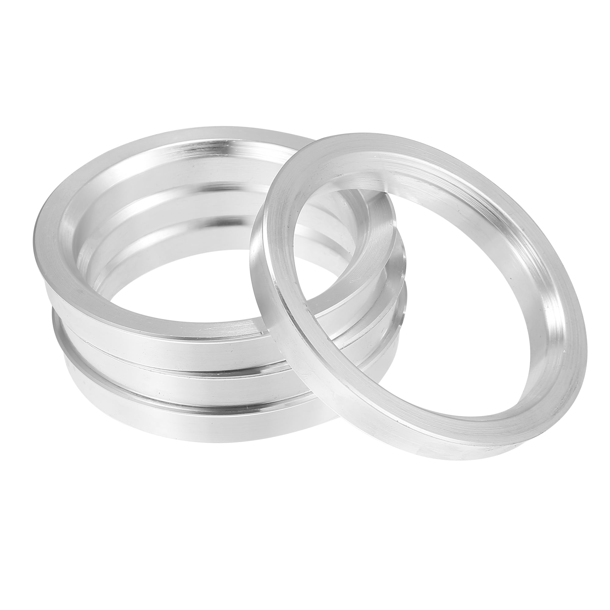 4pcs OD 72.6mm to ID 59.1mm Aluminum Alloy Vehicle Hub Centric Rings ...
