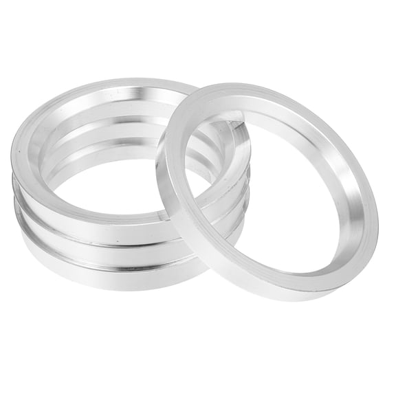 4pcs OD 73.1mm to ID 59.1mm Aluminum Alloy Vehicle Hub Centric Rings Wheel Bore Center Spacer