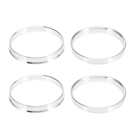 Unique Bargains 4pcs OD 74.1mm to ID 70.3mm Car Hub Centric Rings