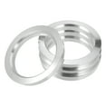 thumbnail image 1 of 4pcs OD 83.1mm to ID 65.1mm Aluminium Alloy Car Auto Hub Centric Rings Wheel Bore Center Spacer, 1 of 7