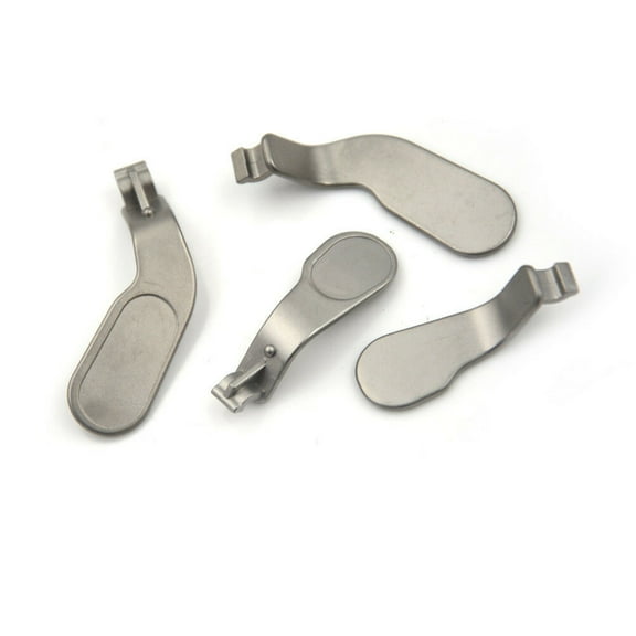 4pcs OEM Silver Metal Paddles Replacement for Xbox One Elite Controller
