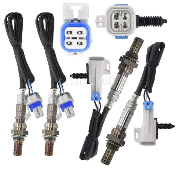 4pcs Oxygen O2 Sensor 1&2 For 2005 2006 2007 for Pontiac G6 3.5L Upstream+Downstream