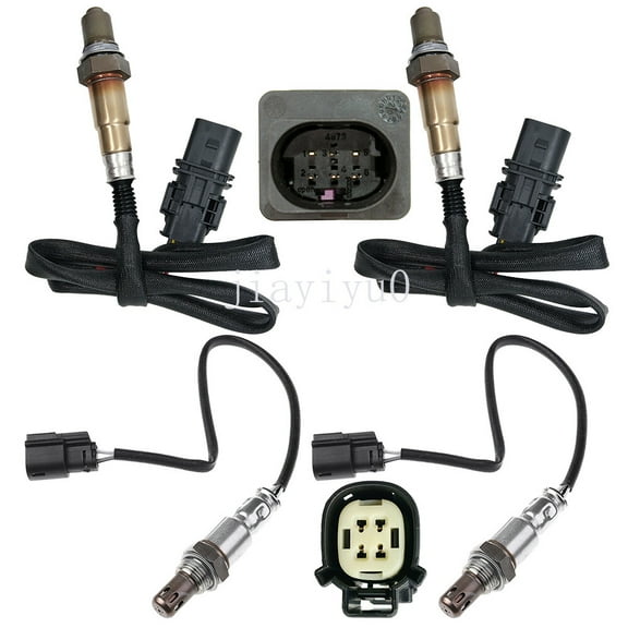 4pcs Oxygen O2 Sensor 1&2 For 2011 2012 2013 2014 for Ford for Mustang 5.0L Upper+Lower
