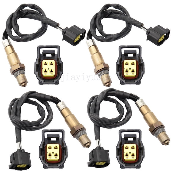 4pcs Oxygen O2 Sensor o2 1&2 For 2003-2017 for Dodge Viper V10 8.3L 8.4L Upper+Lower
