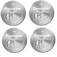 thumbnail image 1 of 4pcs Panasonic CR1632 CR 1632 3v Coin Lithium Battery, REMOTE KEYLESS ENTRY TRANSMITTER FOB Battery, 1 of 1