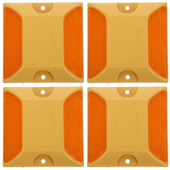 FONDOTIN Reflective Driveway Reflectors with Easy Installation for Enhanced Night Safety and Visibility