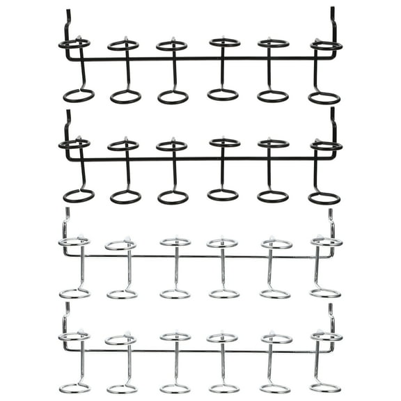 4pcs Pegboard Screwdriver Holders Hand Tools Organizers Workshop Plier Wrench Storage Racks