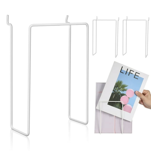 WEUVEB Pegboard Stand Rack Metal 4Pcs 7.9X4.9X2.4In