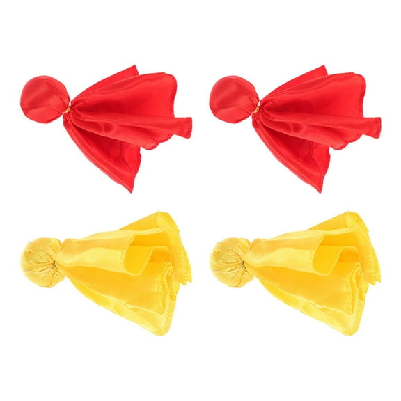 4pcs Penalty Flag Football Challenge Flags Football Referee Flag for Sports