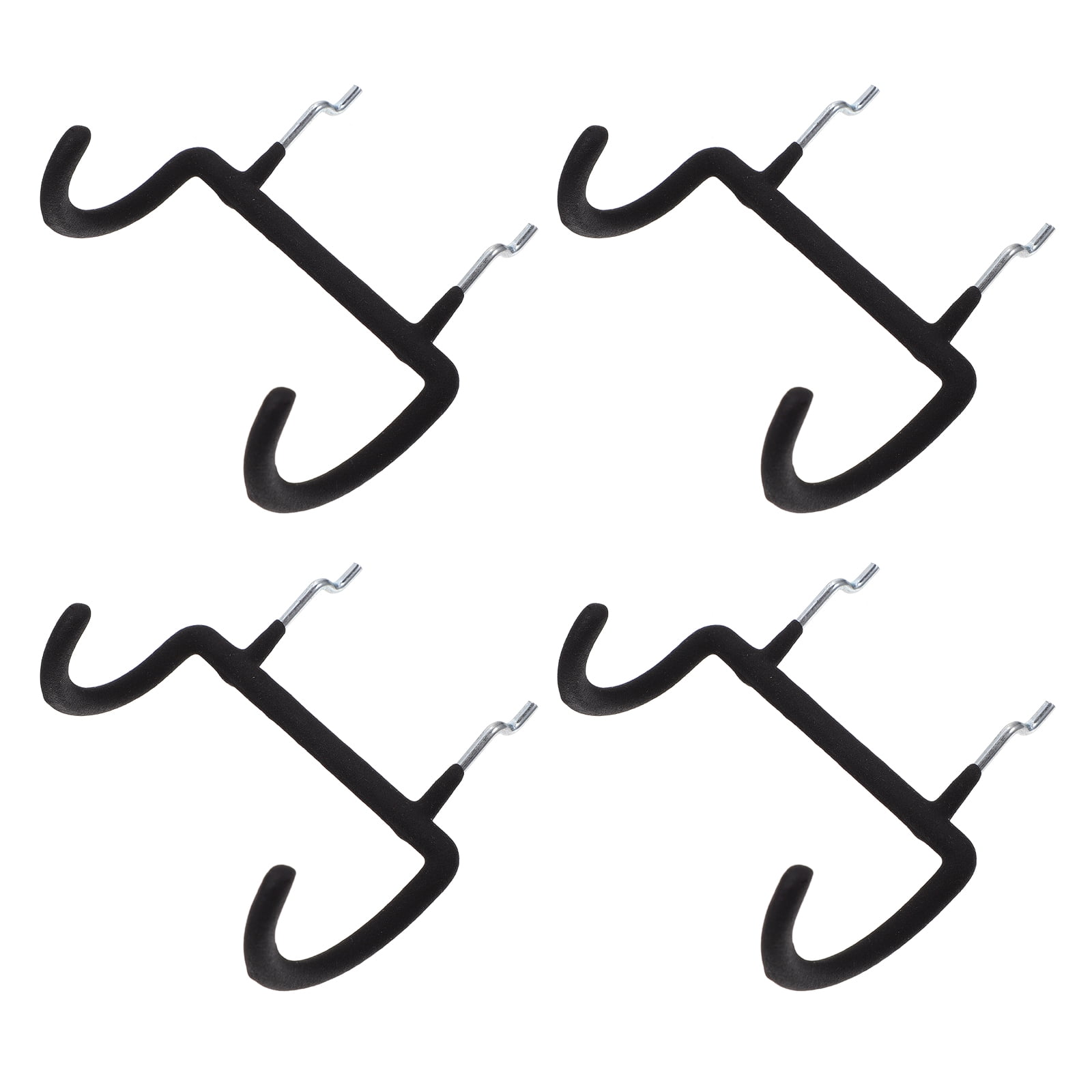 4pcs Perforated Wall Hooks Heavy Duty Hooks Pegboard Drill Holders