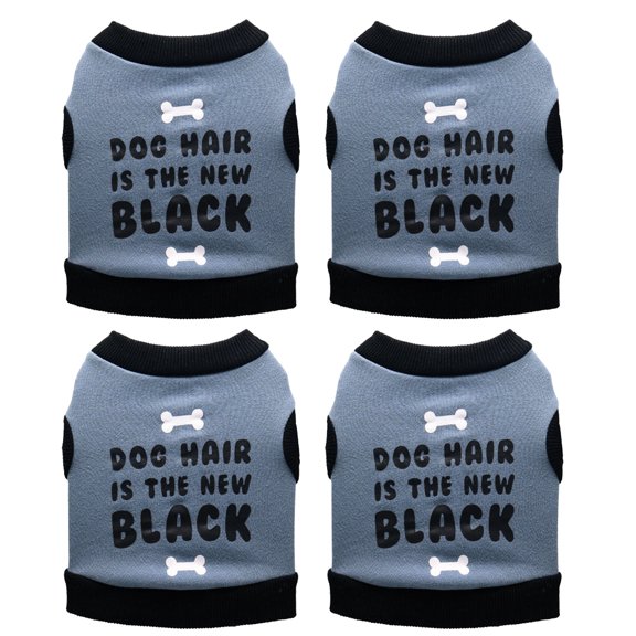 4pcs Pet clothing Pet supplies Fleece "small bone" small dog vest