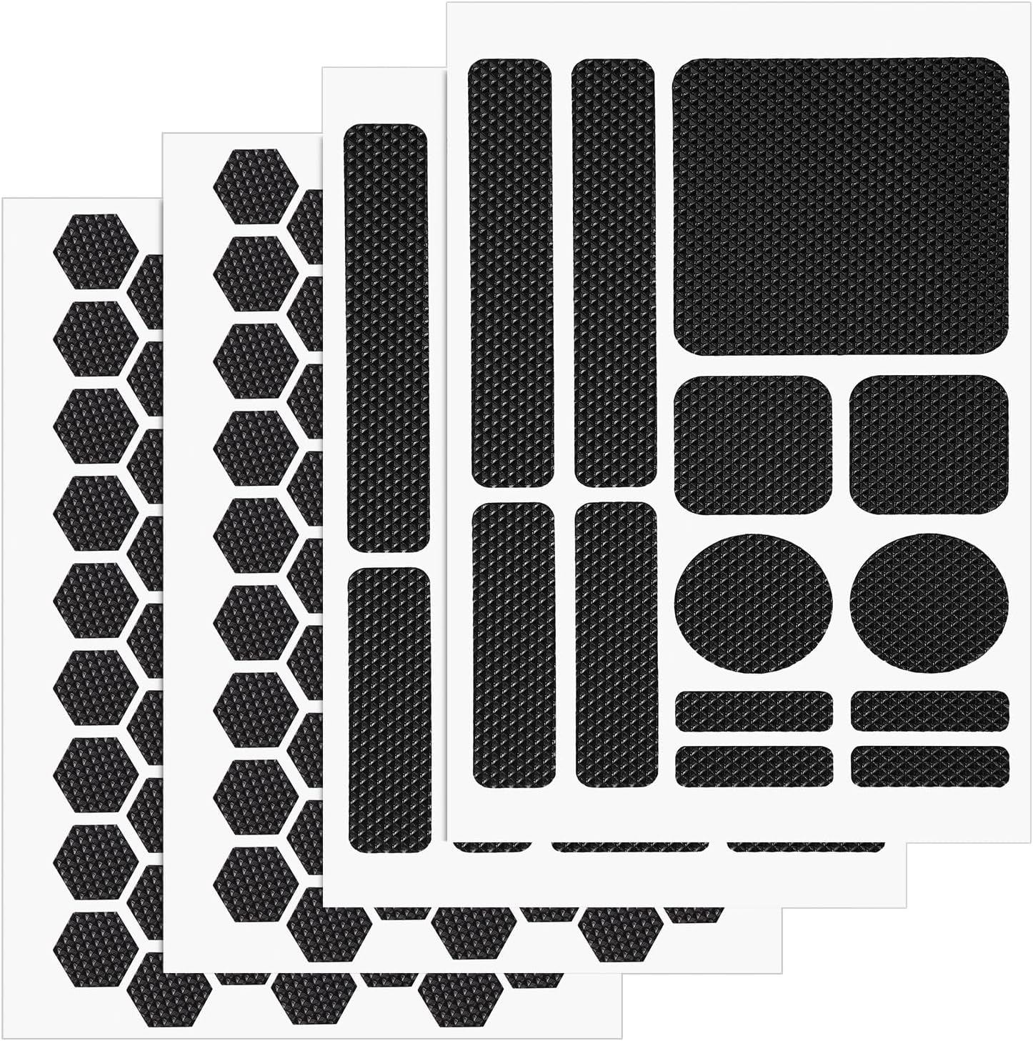 Grip Tape Phone Cover Grip 4pcs Phone Grip Tapes, Hexagonal And Round Anti-Slip Phone Case Grip Tape Phone Cover Grip 4pcs Phone Grip Tapes, Hexagonal And Round Anti-Slip Phone Case