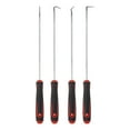thumbnail image 1 of 4pcs Pick and Hook Set 240mm Chrome Vanadium Steel TPR for O Rings, Red, 1 of 6