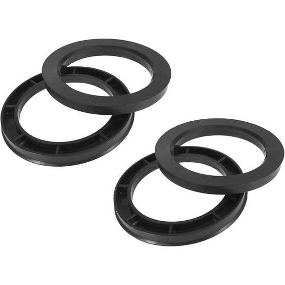4pcs Plastic 78.1mm to 106mm Car Hub Centric Rings Wheel Bore Center Spacer Auto Replacement Parts