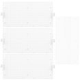 thumbnail image 2 of Suction Cup Fish Divider Crowye 4-Pack Fish Tank Divider Plates – Cuttable Plastic Grid With Suction Cups For Aquarium Separation (13x17.3") Aquarium Isolation Board For Mixed Breeding 2 of 11