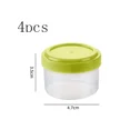 thumbnail image 1 of 4pcs Plastic Sauce Squeeze Bottle Mini Seasoning Box Salad Dressing Containers Outdoor Portable Barbecue Spice Jar Kitchen Tool, 1 of 10
