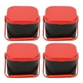 thumbnail image 1 of 4pcs Portable Plastic Fishing Bait Holder Box Worm Earthworm Lure Storage Case with Clip, 1 of 8