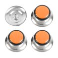 thumbnail image 1 of 4pcs Pot Lid Knob Handle Plastic Knobs Kitchen Cookware Replacement Orange, 1 of 5