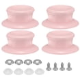 thumbnail image 1 of 4pcs Pot Pan Lids Replacement Knob, Plastic Pan Cover Holding Handles for Skillets Cookware Covers, Pink, 1 of 6
