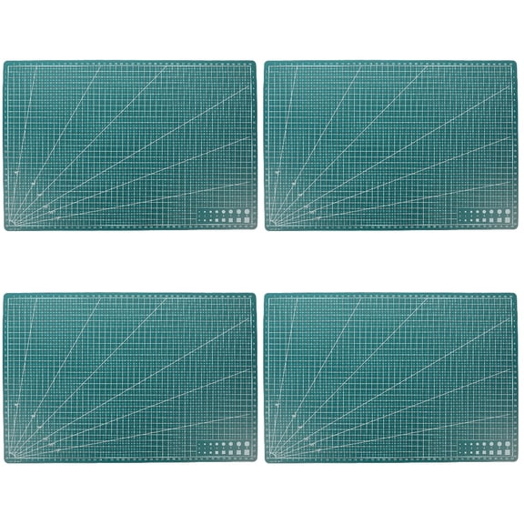 4pcs Precision Self-Healing Cutting Mat 12 x 18 (A3) for Crafts, Hobbies, Sewing, and Scrapbooking