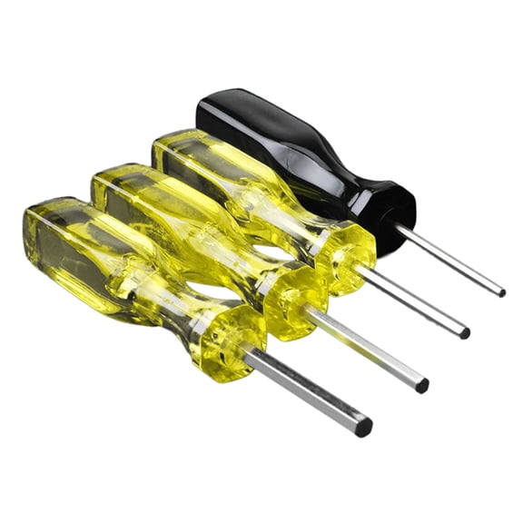 4pcs Precisions Hexagonal Screwdriver Set 1.5/2/2.5/3mm for Crafting Enthusiasts and Professional Technicians