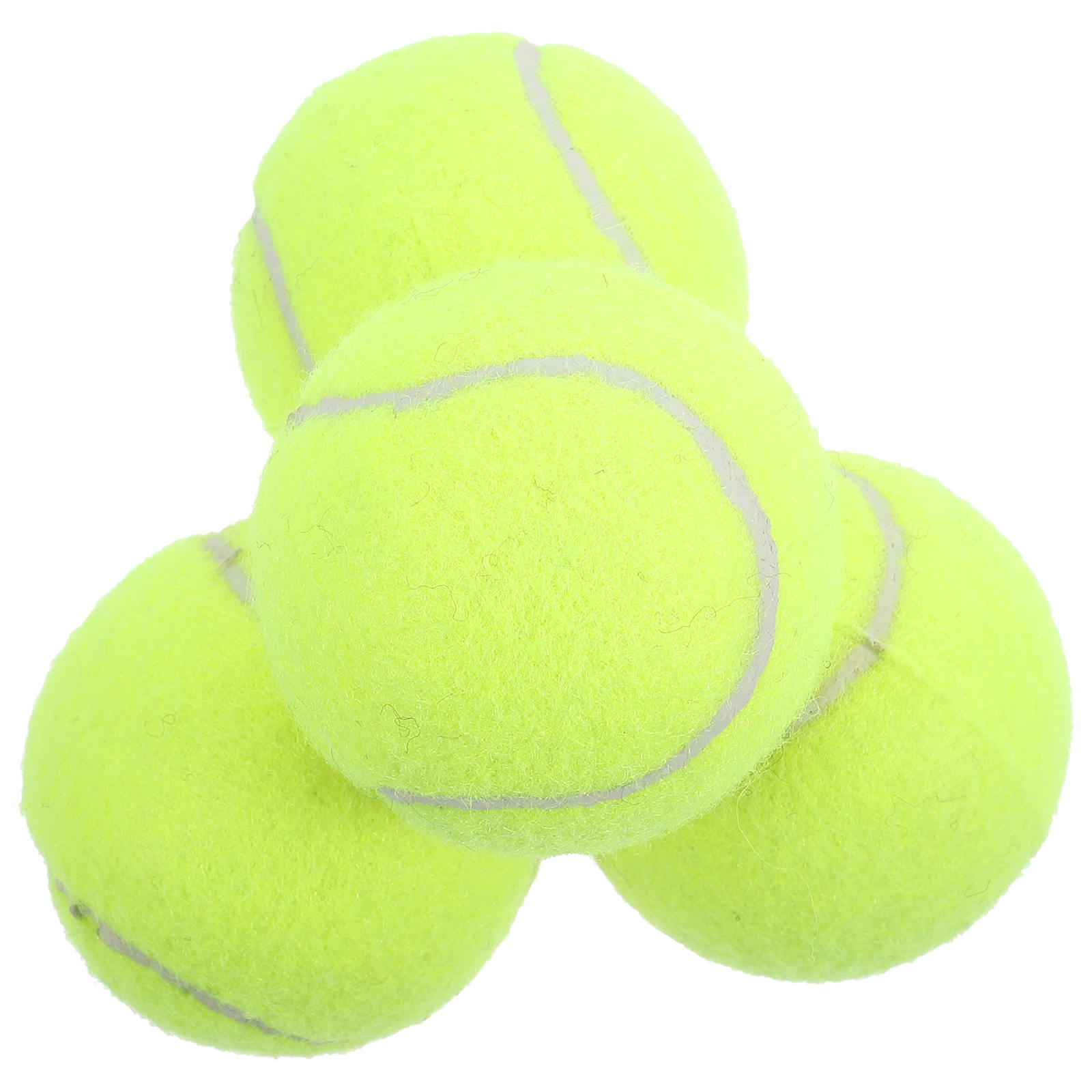 4pcs Precut Walker Tennis Balls Furniture Legs Floor Protection Gliders