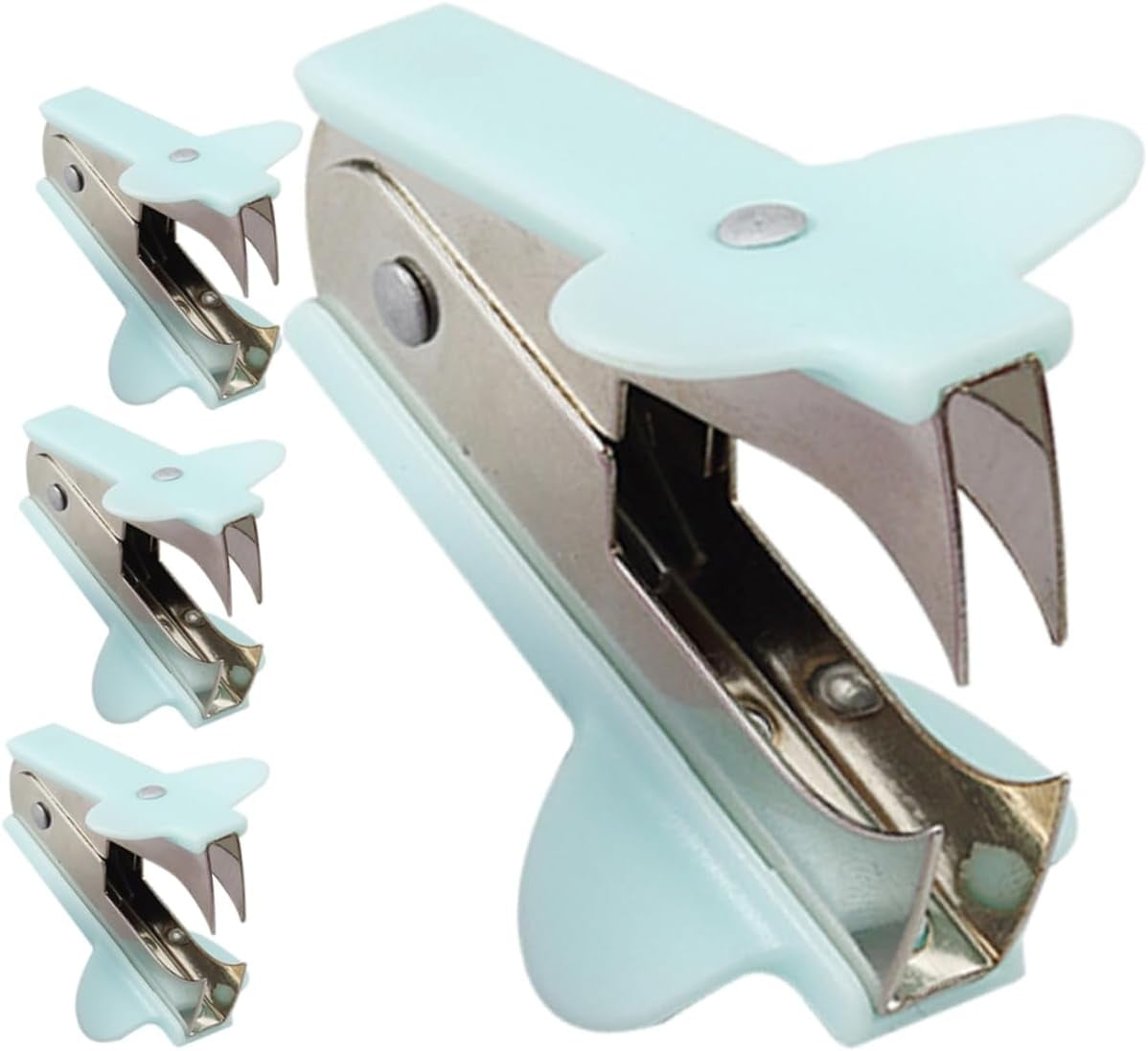 4pcs Pro Tools Heavy Duty Stapler Mini Staples Claw Staple Remover