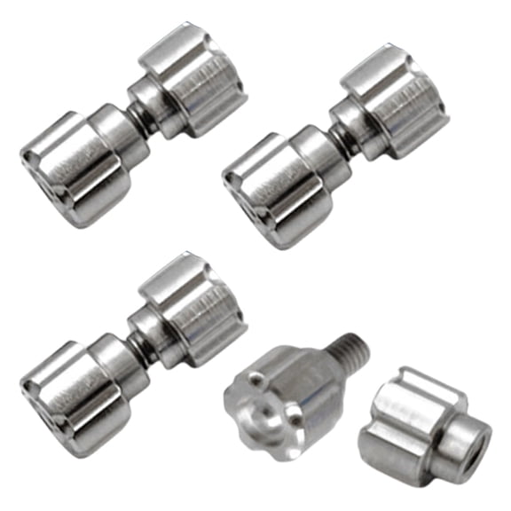 4pcs Professional Alloy Pusher Disc Folder Pusher Folding Deployment Screw for Tool Enthusiasts Quickly Open