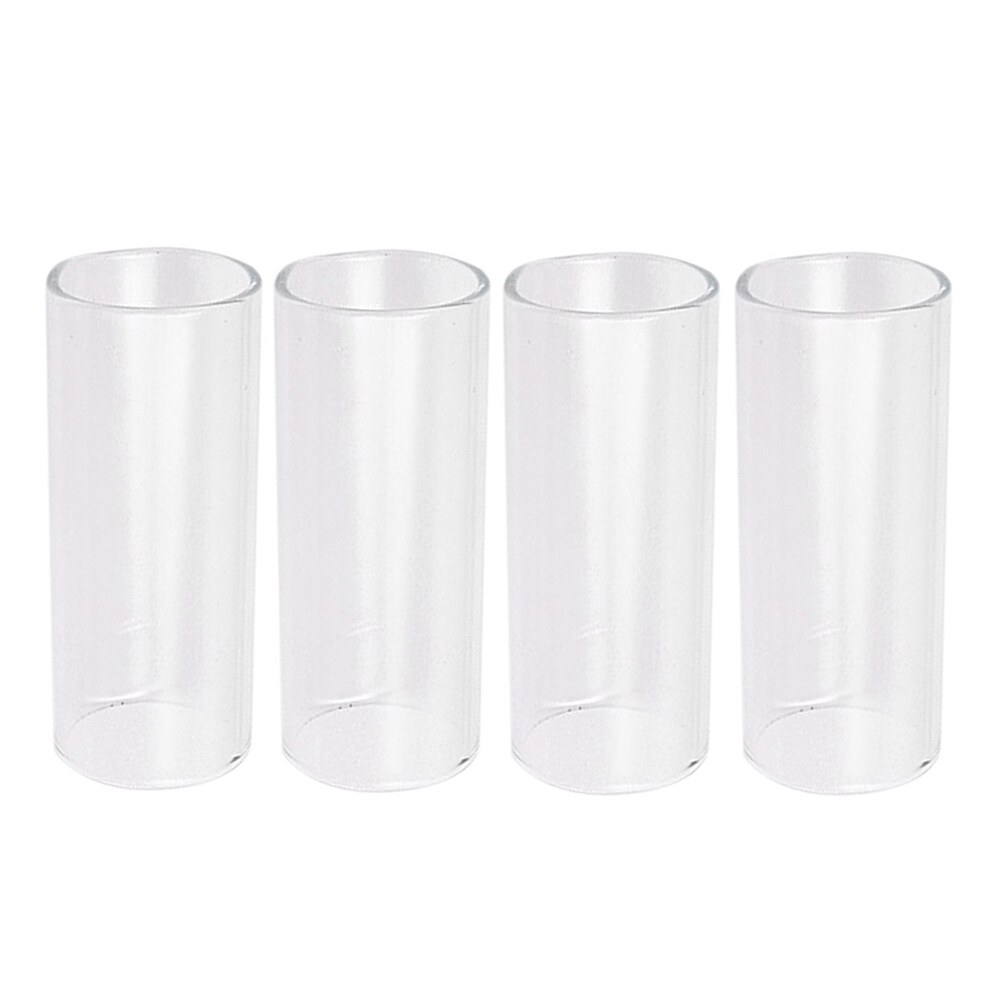 Slide Insterment 4pcs Professional Guitar Sliders Musical Instrument Slide Bars Glass ...