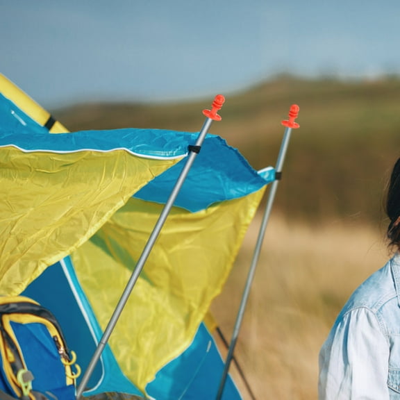 4pcs Proof Safety Camping Canopy Awning Tent Pole Accessories