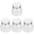 thumbnail image 1 of 4pcs Pump Dispenser Bottle Push Down Airless Pump Jar Empty Lotion Bottle Facial Cream Container, 1 of 6