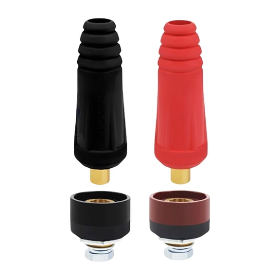 4pcs Quick Connect Plugs Set Electrical Connector for Easy & Secure Electrical connection In Various Voltages Environment