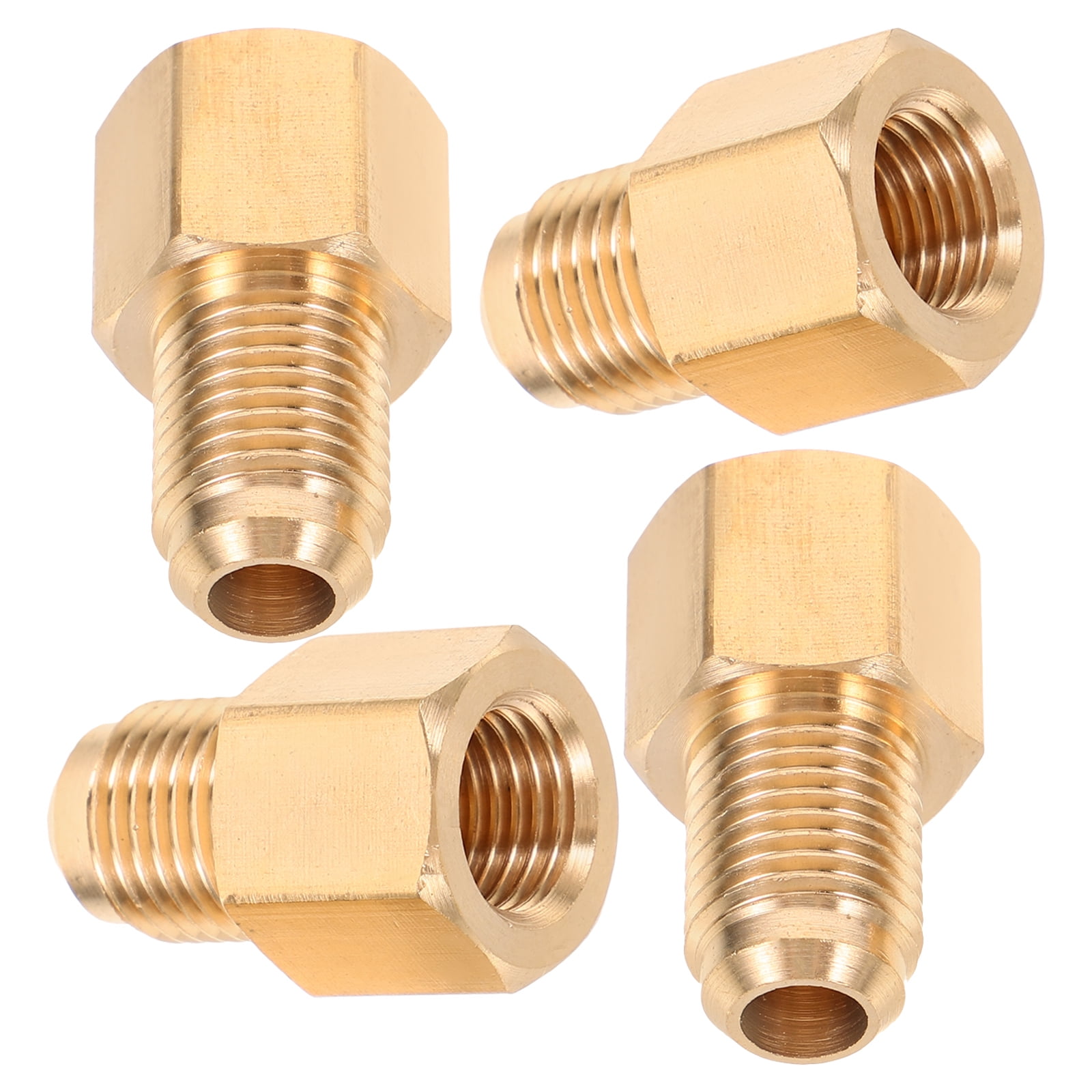 4pcs Quick Coupler Air Conditioning Adapters Conversion Adapters