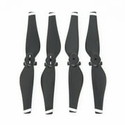 Ultimaxx DJI Mvic Air 2 Pairs Quick Release Propellers CCW/CW Props Blades For DJI Mavic Air Drone Accessories Black+White Stripes Set of 4