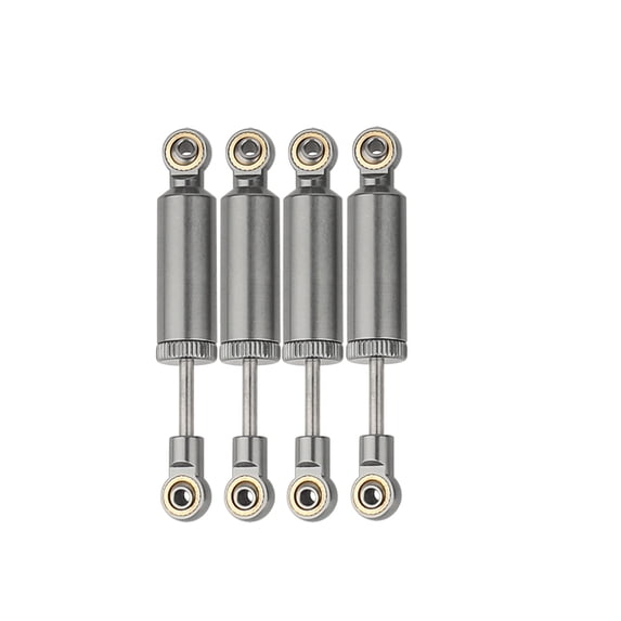 4pcs RC Car Built-in Spring 70mm Gray Shock Absorber Damper For 1/10 RC Crawler Axial SCX10 II RBX10 Wraith TRX4 MST Redcat