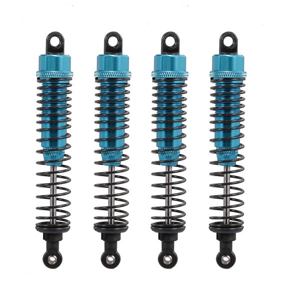 4pcs RC Car Parts Metal Shock Absorber Damper 100mm for 1:10 RC4WD HSP DHK Big Wheel RC Car Off-road Crawler